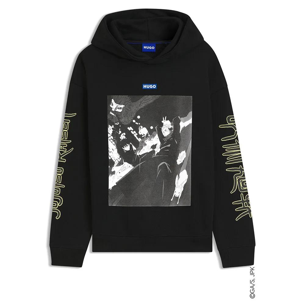 HUGO Толстовка на молнии Nimayho 10257685 BLUE EU XL