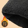 Pigskin Leather Ski Gloves Men's Outdoor Windproof and Non-slip Piled Thickened Warm