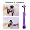 9Pcs Pet Grooming Comb Set, Hair Removal Comb For Dog, Gloves, Dog Shampoo Brush, Pet Nail Clippers, Dog Toothbrush Set