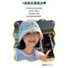 Japanese-style knitted hollow floral bucket hat for women, sweet and versatile for spring and summer, handmade large head circumference fisherman hat