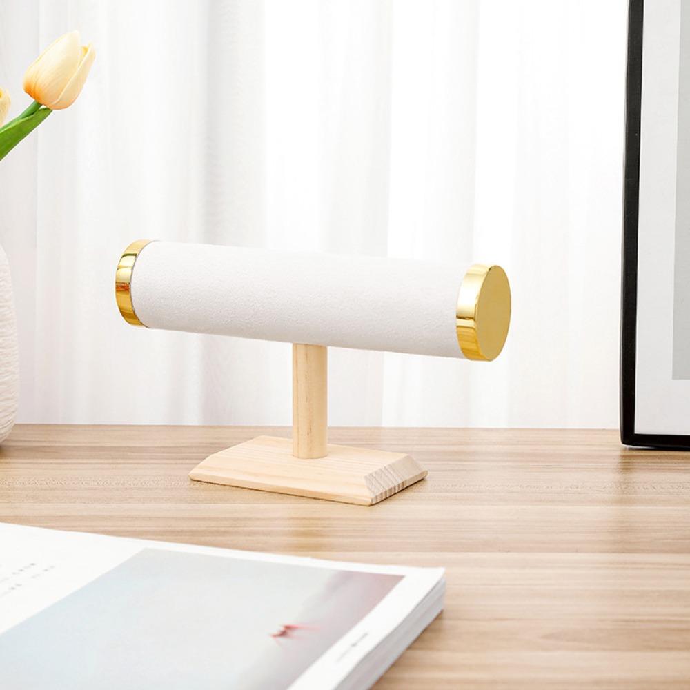 Metal Cover Jewelry Display Rack Solid Wood Watch Holder High Quality Jewelry Organizer