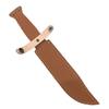 Holster Leather Sheath Holder Straight Knife Tool Belt Loop Case Flashlight Case Camp Outdoor Carry