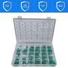 495Pcs Green Rubber O Ring Gasket Assortment Set 36 Sizes Nitrile Rubber Washer Oil Resistant Sealing O Rings Enduring
