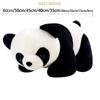 Pernă moale Panda pentru copii și adulți - Jucărie de pluș cu animale de pluș, cu blană pufoasă - 9cm/15cm/25cm/30cm/35cm/40cm/45cm/50cm/60cm