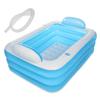 Summer Family Inflatable Swimming Pool Adults Kids Playing Pool Bathing Tub Outdoor Indoor 180cm