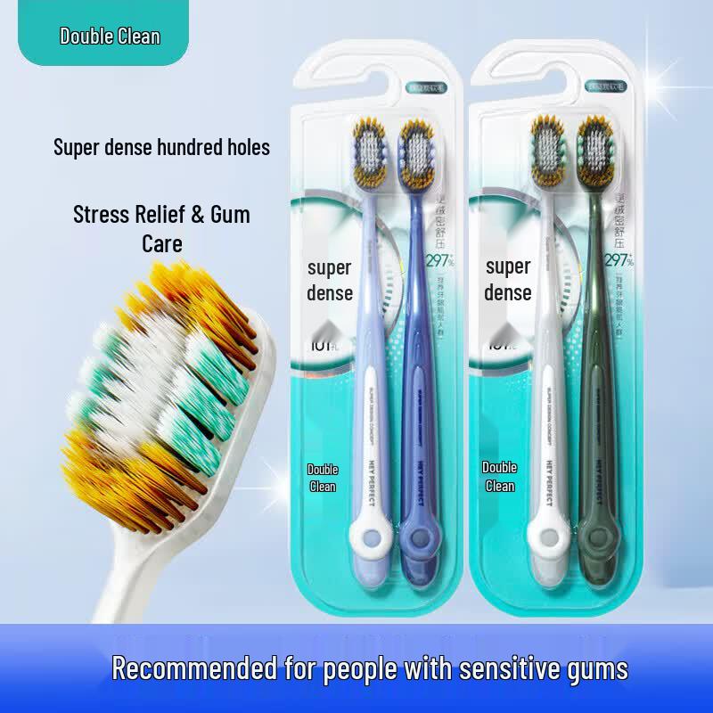 Beijiajiejiao Wide Head Gum Protection Toothbrush