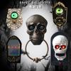 Halloween Zvonek s pohybovým senzorem Svítící Lebka Oční Bulva Žertovná Rekvizita Pro Strašidelný Dům Strašidelný Zvuk Světla Strašidelná Párty Dekorace Rekvizita