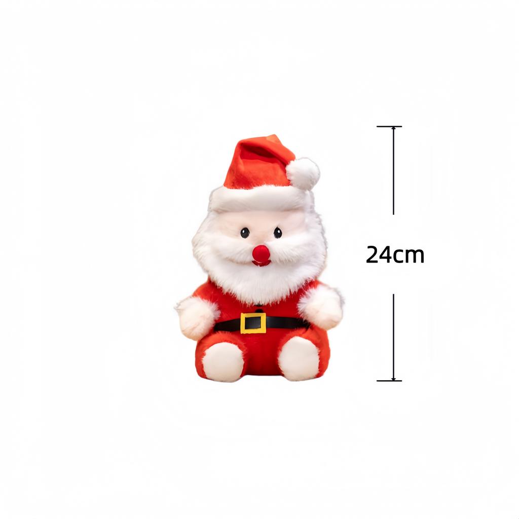 Christmas Series Plush Toys Santa Claus Christmas Tree Gingerbread Man Stuffed Doll Festival Decor Toys Sofa Cushion Pillow Gift