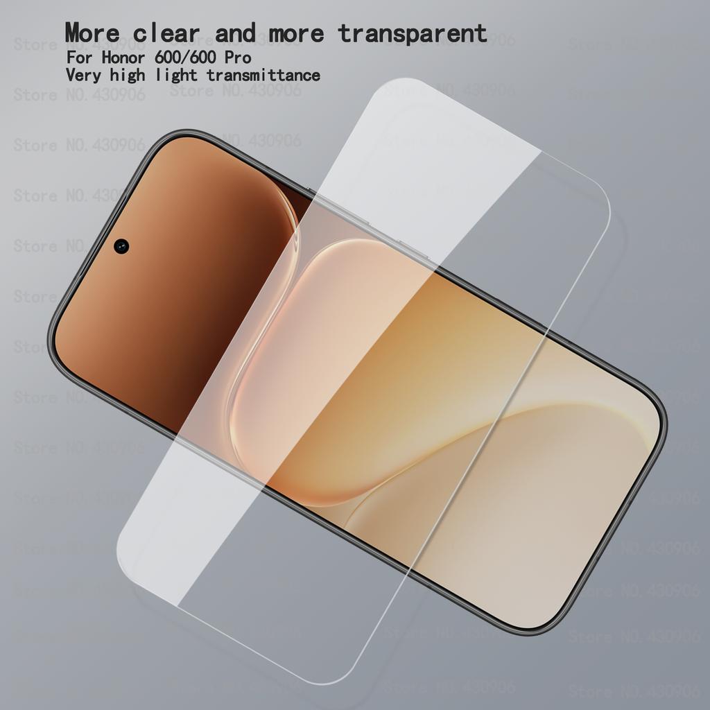 For Honor 600 Pro Screen Protector Coverage High Quality Transparent Tempered Glass Film For Honor 600 2.5D 9H
