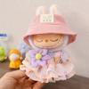 17cm Mini Doll's Clothes For Korea Kpop Exo Labubu V1 V2 Idol Dolls Cute Decoration Macaron Clothing Gift Outfit Accessories