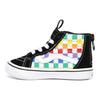 Vans Checkerboard Comfycush SK8-Hi Zip Multicolor Baby Sneakers VN0A4VJNU09