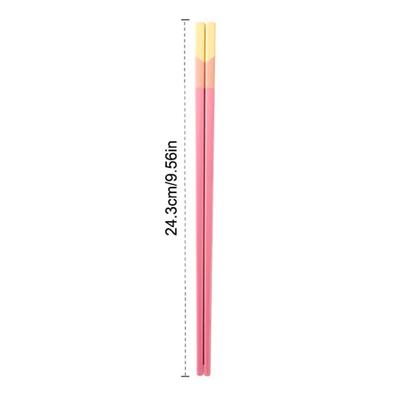 5/6 Pairs Food Grade Reusable Chopsticks Korean Chopsticks Dishwasher Chopsticks Washable Chopsticks Non Slip Easy To Use