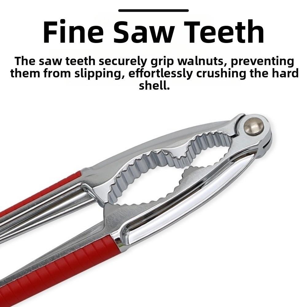 Multifunktions-Nussknacker Edelstahl Nussknacker Schalenöffner Werkzeug Walnussknacker Haushaltsgebrauch
