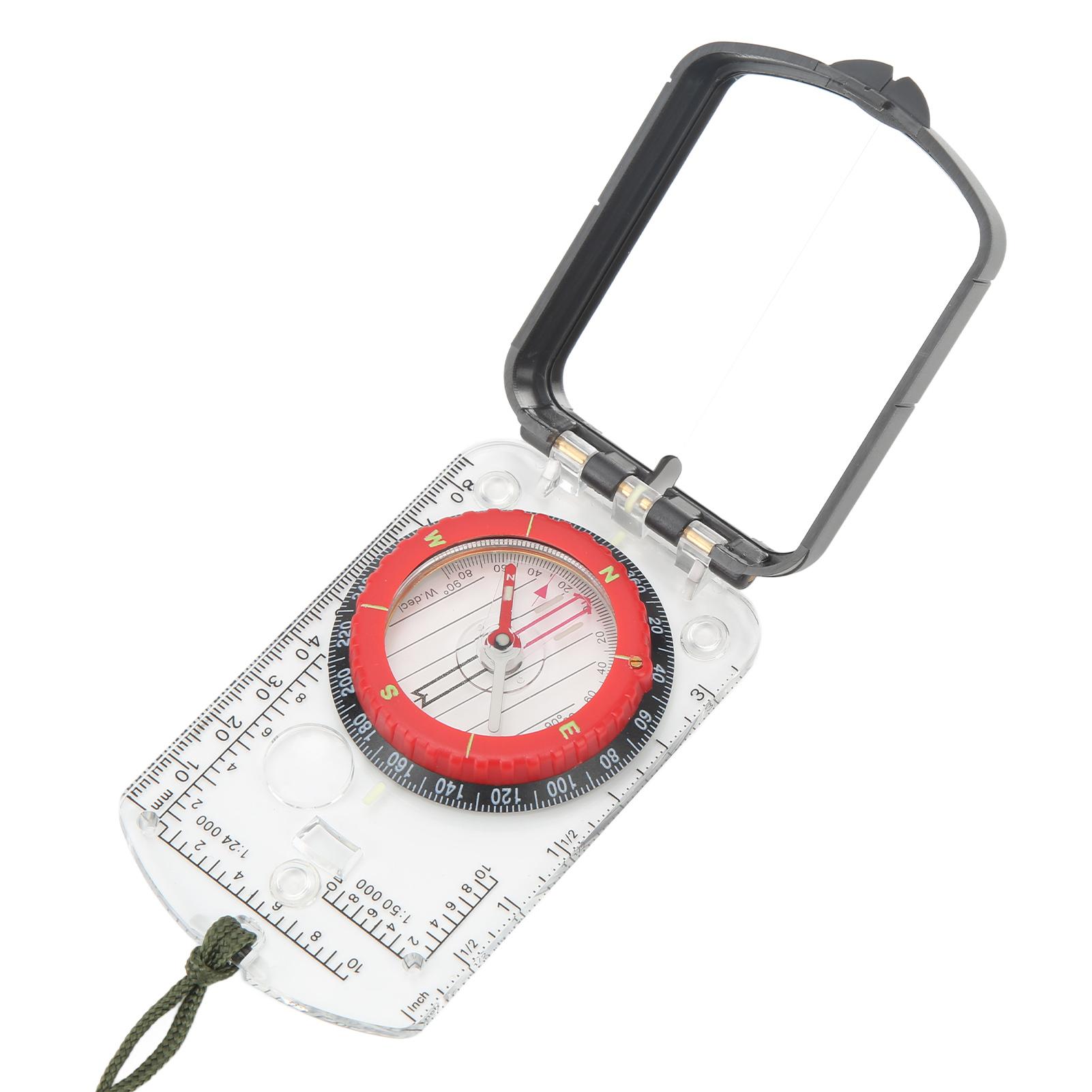 

Многофункциональный карточный компас Портативный компас для определения направления по карте Оборудование для приключений на открытом воздухе