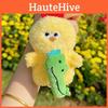 Jinnew Duck Bear Crocodile Soft Plush Keychain Doll With Rotating Element