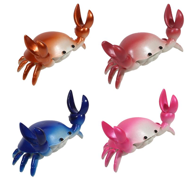 1/ 4Pcs Multi-Functional Crab-Shaped Desk Organizer & Phone Holder - Unique Decorative Pen Holder And Personalized Gift Idea