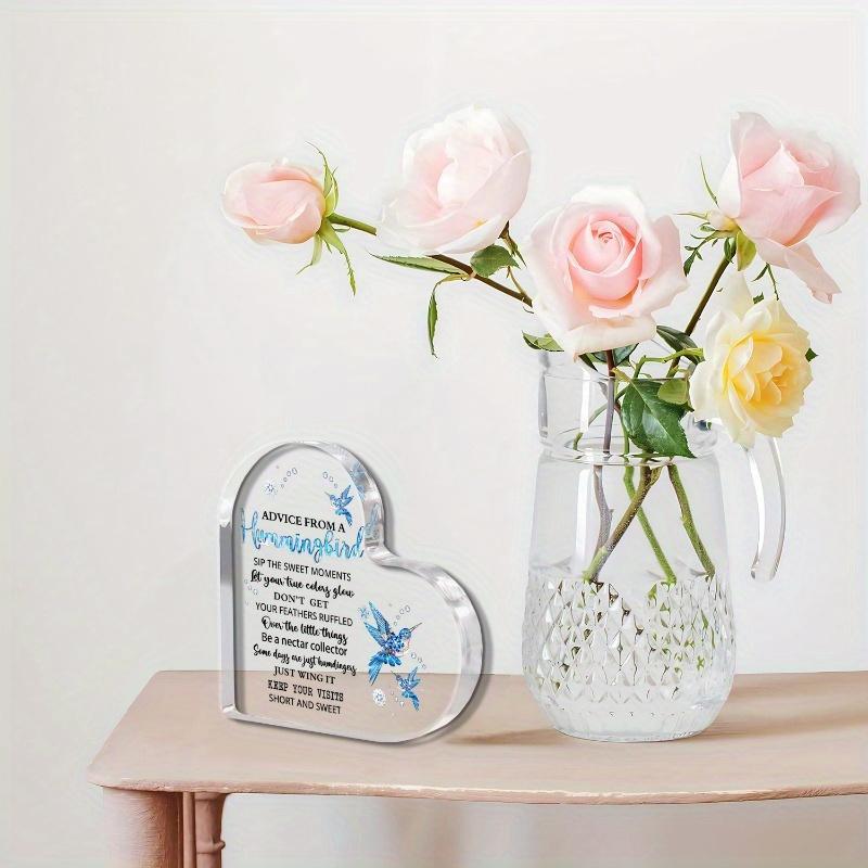 Hummingbird Heart Gift - Creative Birthday & Thanksgiving Keepsake for Loved Ones