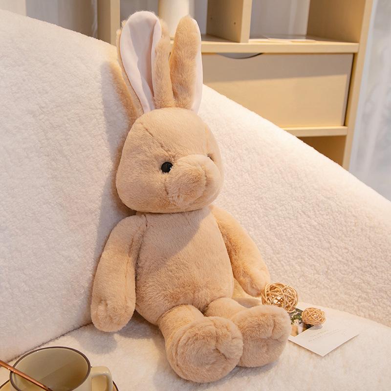 Cartoon Rabbit Doll Plush Toy Girls Bed Doll Sleeping Pillow Grab Machine Doll for Children’s Day Gift
