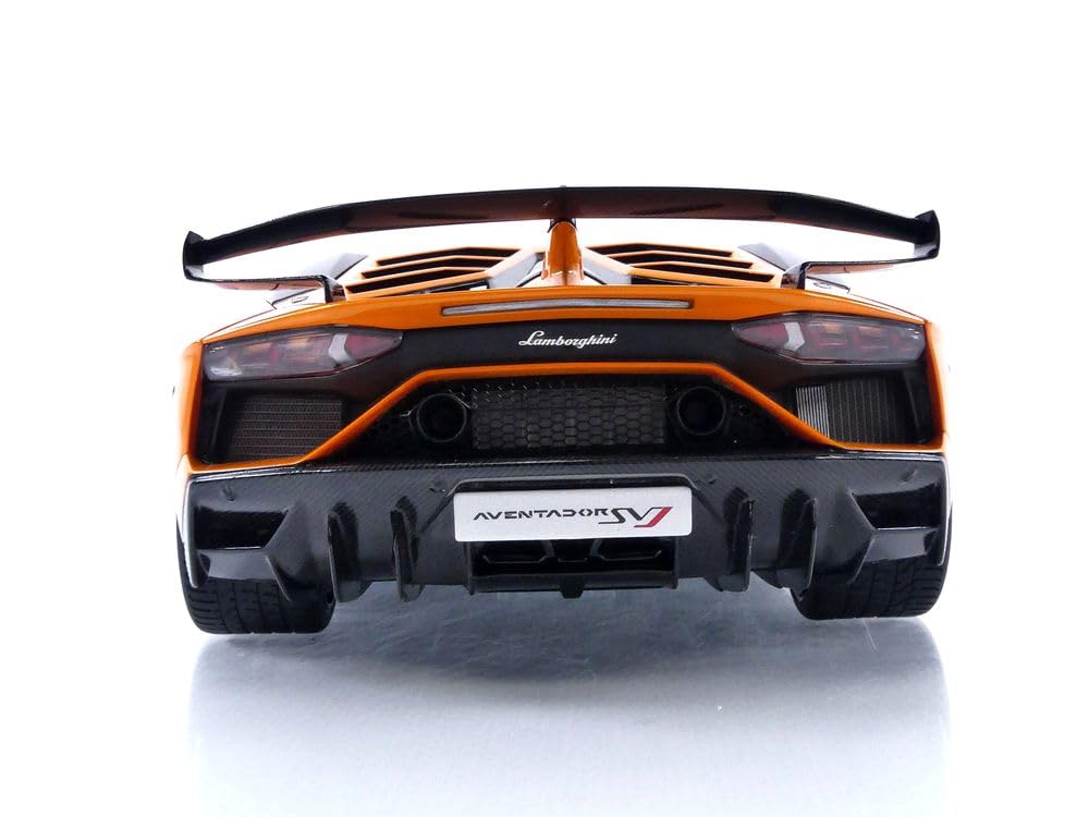 Autoart Lamborghini Aventador SVJ perleťově oranžový hotový produkt 1/18