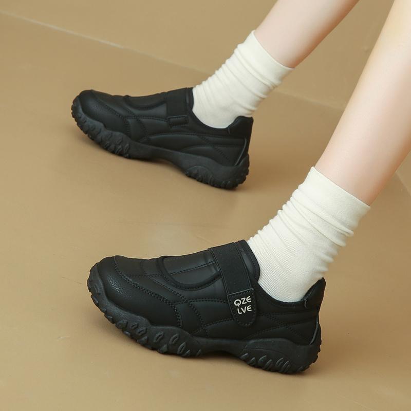 CRLAYDK Women's Sneakers Casual Comfortable Slip On Shoes Walking Hook&Loop Tennis Ladies Flat Sports Running Loafers