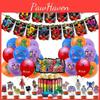 Garten Of Banban Birthday Party Decoration Set With Balloon Banner And Inserted Balloons