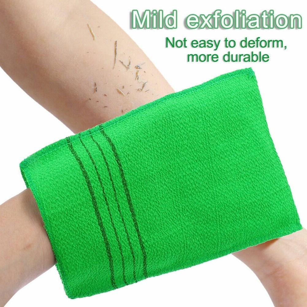 14*18.5cm Towel 5Pcs Asian Body Scrub Exfoliating Korean