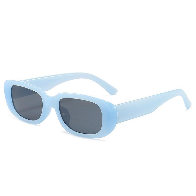 Retro Oval Women's Fashionable Anti-UV Sunglasses: Versatile European & American Small Frame