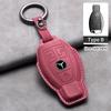 Car Key Case Cover For Mercedes Benz A C E S G Class GLC CLE CLA GLB GLS W177 W205 W213 W222 AMG W206 W223 S350 C260 C300 S400