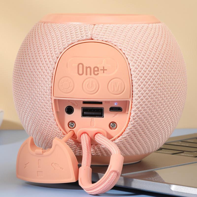 "TG337 Portable Bluetooth Speaker with LED Light - Compact Wireless Subwoofer"