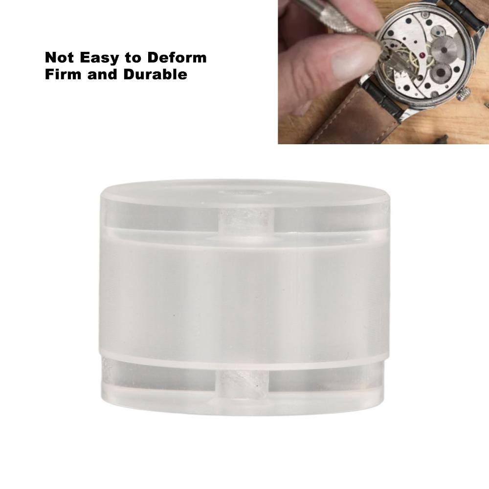 Plastic Watch Mainspring Barrel Tool Watch Cover Spring Press  For Watch Maintenance