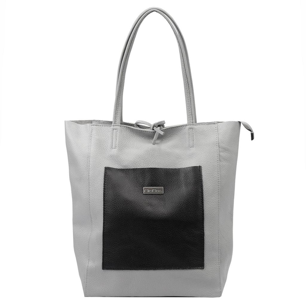 Shopperbag Damska Skórzana Na Ramię Duża MiaMore