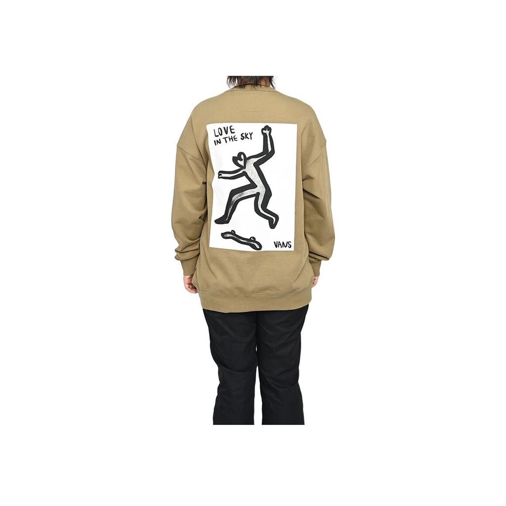 New Vans FW24 Sweatshirt Unisex Brown VN000KDQCUQ