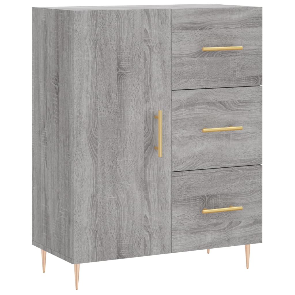 Sideboard Gray Sonoma 69.5 x 34 x 90 cm Particleboard