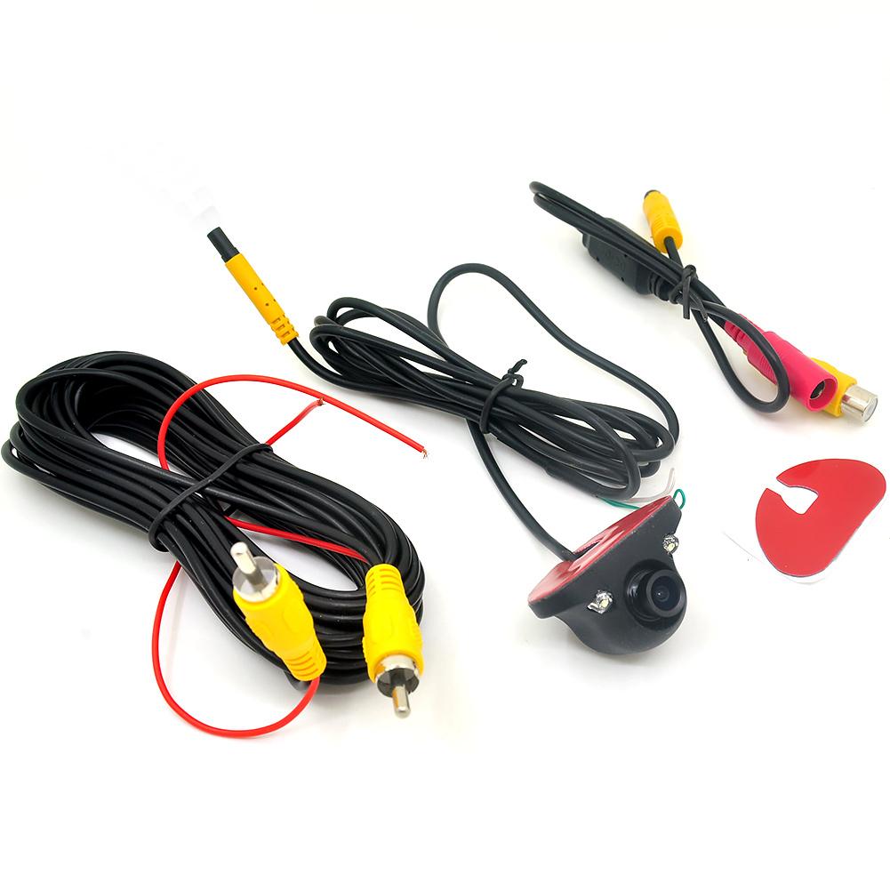 Mini CCD Night 360 Degree Car Rear View Camera Front Camera Front View Side Reversing Backup Camera 2 LED