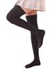 Women'S Fattened Thigh Socks, Cotton Knee Socks, Stockings, Japanese Solid Color College Style Jk High Tube Socks, Fat Mm