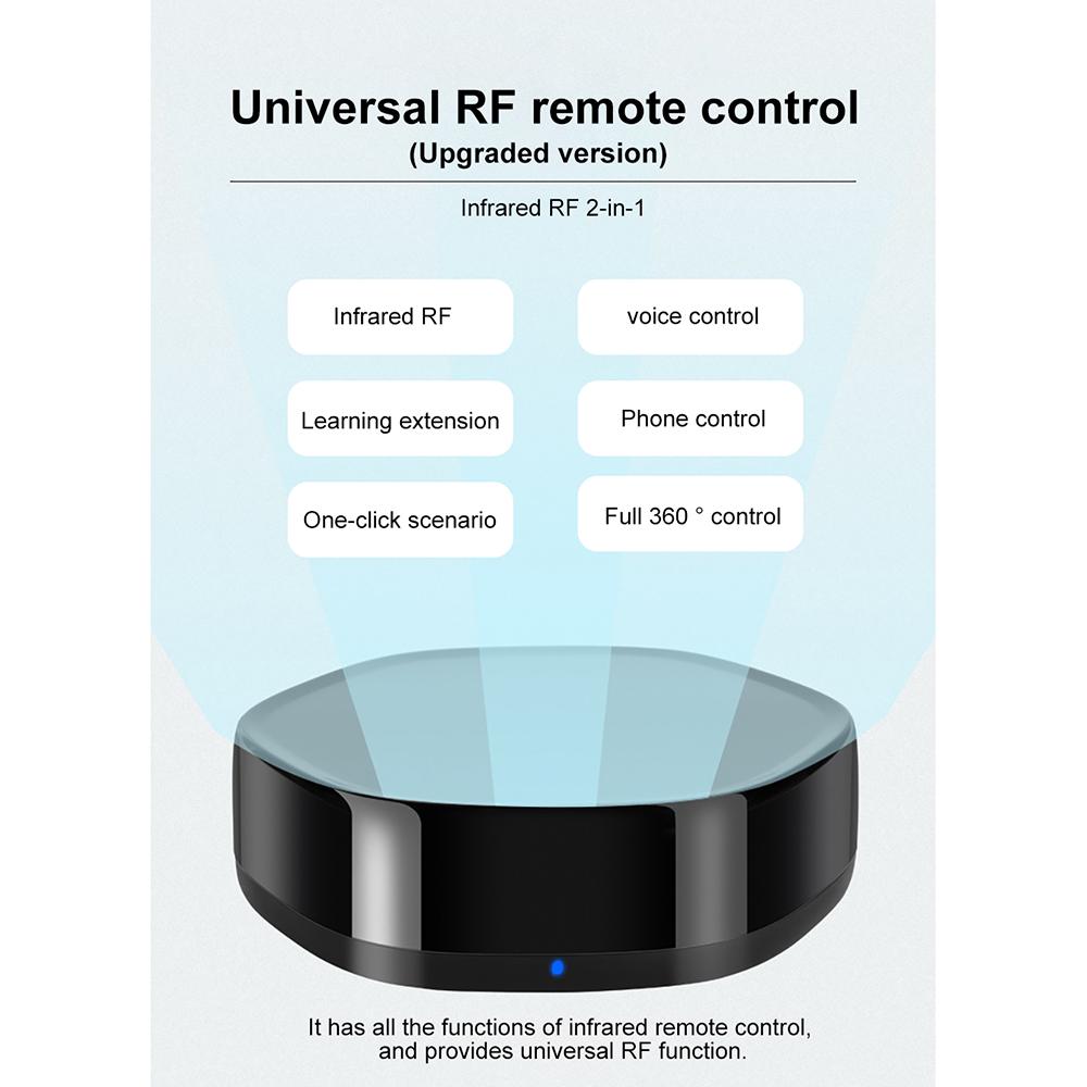 Mini A1 Smart Universal Home Remote Control IR WiFi Automatic RF ...