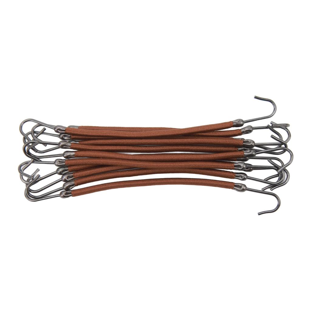 10 Stück Pferdeschwanzhalter Haken Damen Mädchen Flexibles Elastisches Haarband Haken Styling Werkzeug für Verabredungen