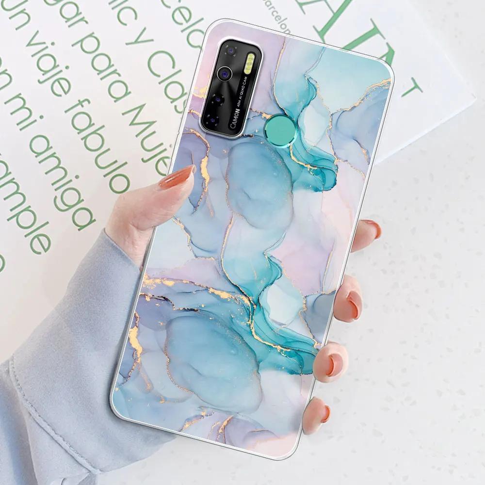 For Tecno Spark 5 Pro Case Cover For Tecno Camon 15 Air /Camon15 Funda Clear Soft Silicone TPU Phone Case or Tecno Spark 5 Coque
