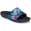 Crocs Classic Clog Futuristic Rendering Classic Slide Casual Sandals Unisex Footwear Black Multicolor 207308-988