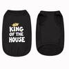 1pc Fashion Graphic Dog Vest, Stretchy Sleeveless Pet T-Shirt, Casual Indoor Outdoor Costume for Small Breed Dogs