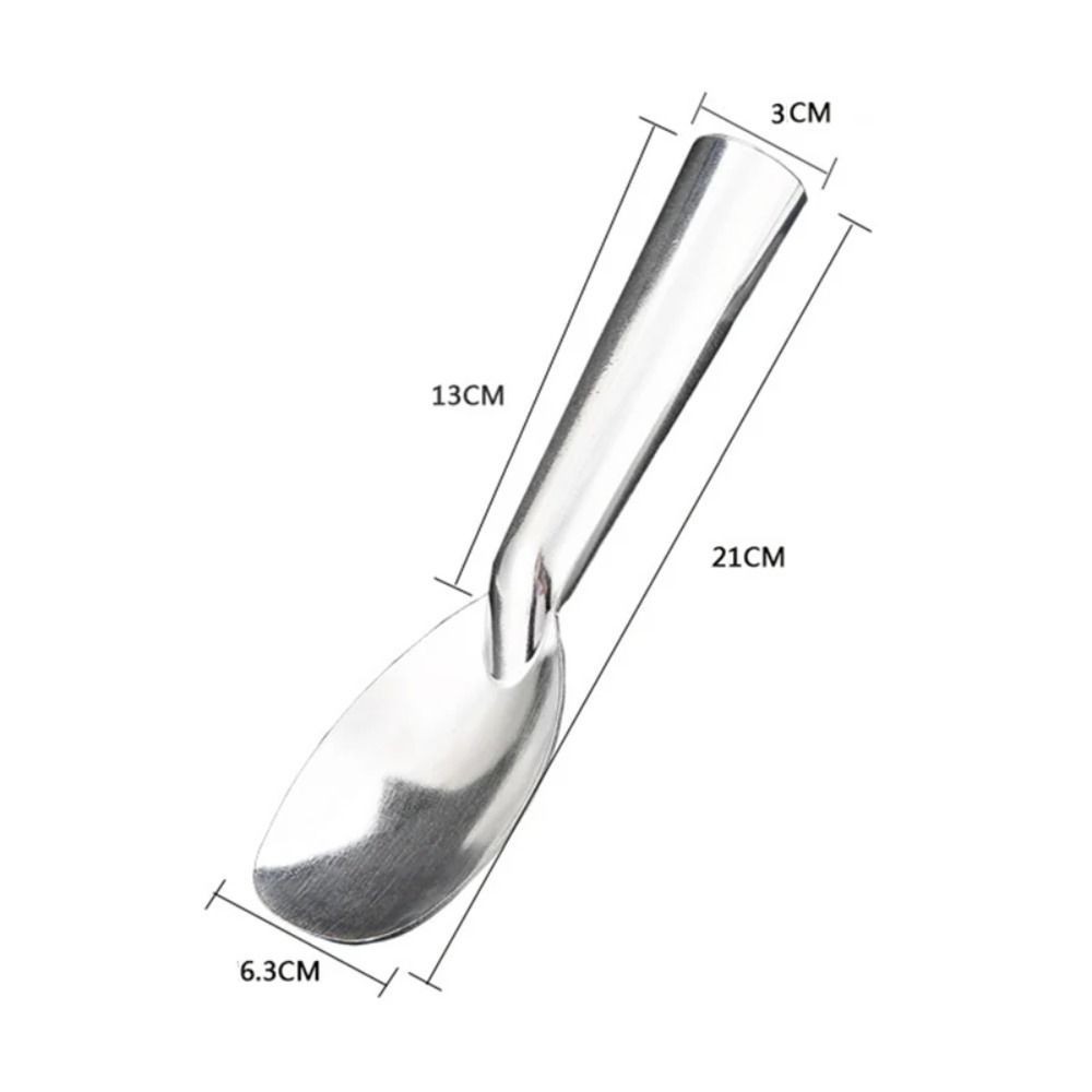 Aluminum Zinc Zinc Alloy Ice Cream Scoop Self-melting Ice Cream Spade Ice Cream Digger Dessert Shop