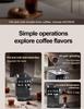 Aeomjk CM5540 Semi-Automatic Italian Coffee Machine with Room Temp Cold Brew & Milk Frothing