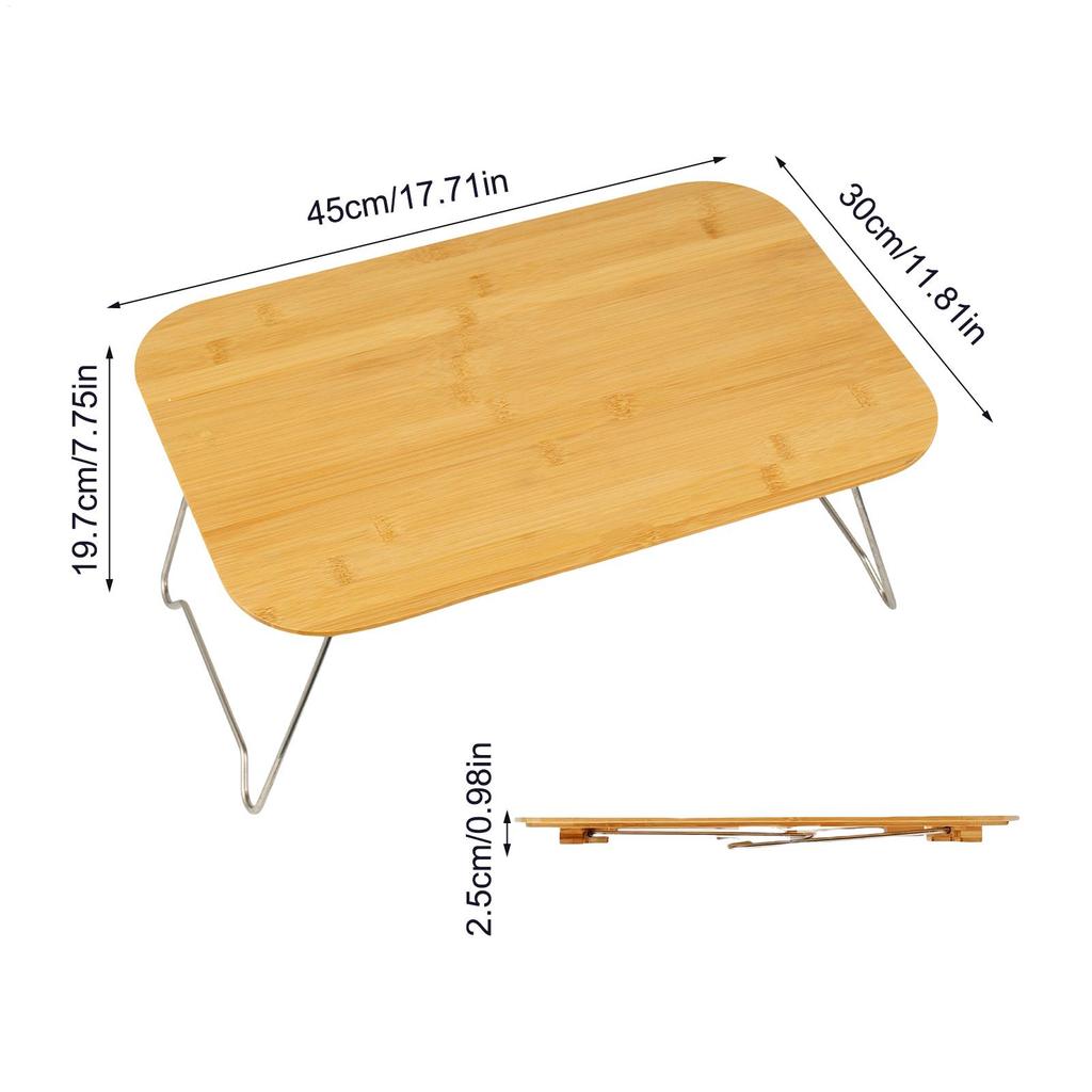 Foldable Camping Table Folding Study Table Camping Accessory Outdoor Portable Desk For Kitchen Garden Balcony Yard Patio Home