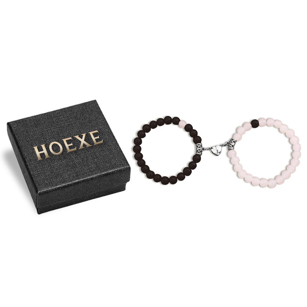 

Magnetic Link Couple Bracelets Comfortable Durable Hand Accessories For Couples