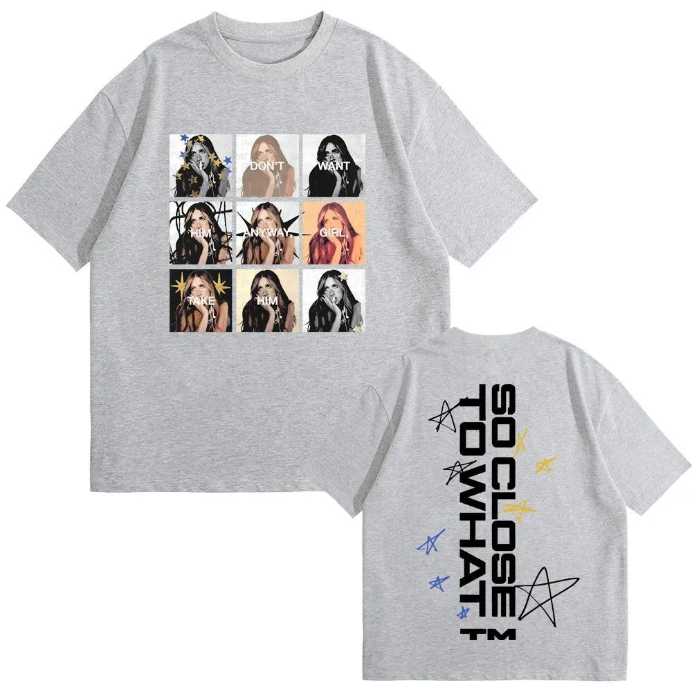 

Unisex Women Fashion Oversized T Shirts Tate Mcrae So Close To What Miss Possessive I Dont Want Him Anyway Girl Take Him Tshirts S