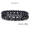 Beads Bracelets Exquisite Fashion Accessory Stylish Women Men Elastic Bangle Jewelry Birthday Gift Dress Decoration