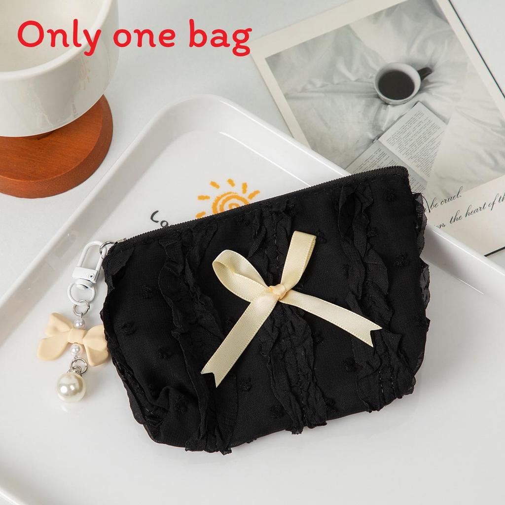 Cute Korean Style Cosmetic Organizer With Breathable Design For Women And Men
