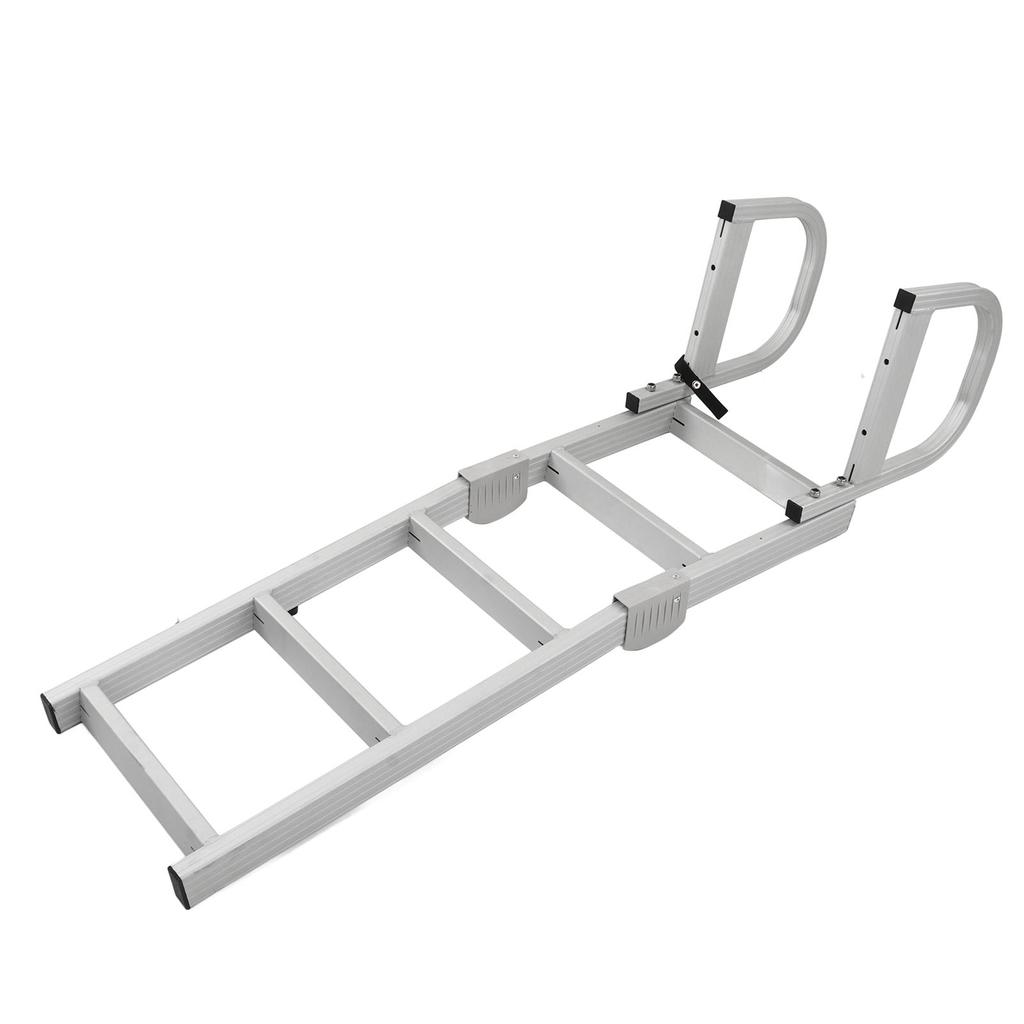5 schritt Boot Klapp Leiter Aluminium 200KG Last Kapazität Marine Ponton Leiter Für Ozean Yachten