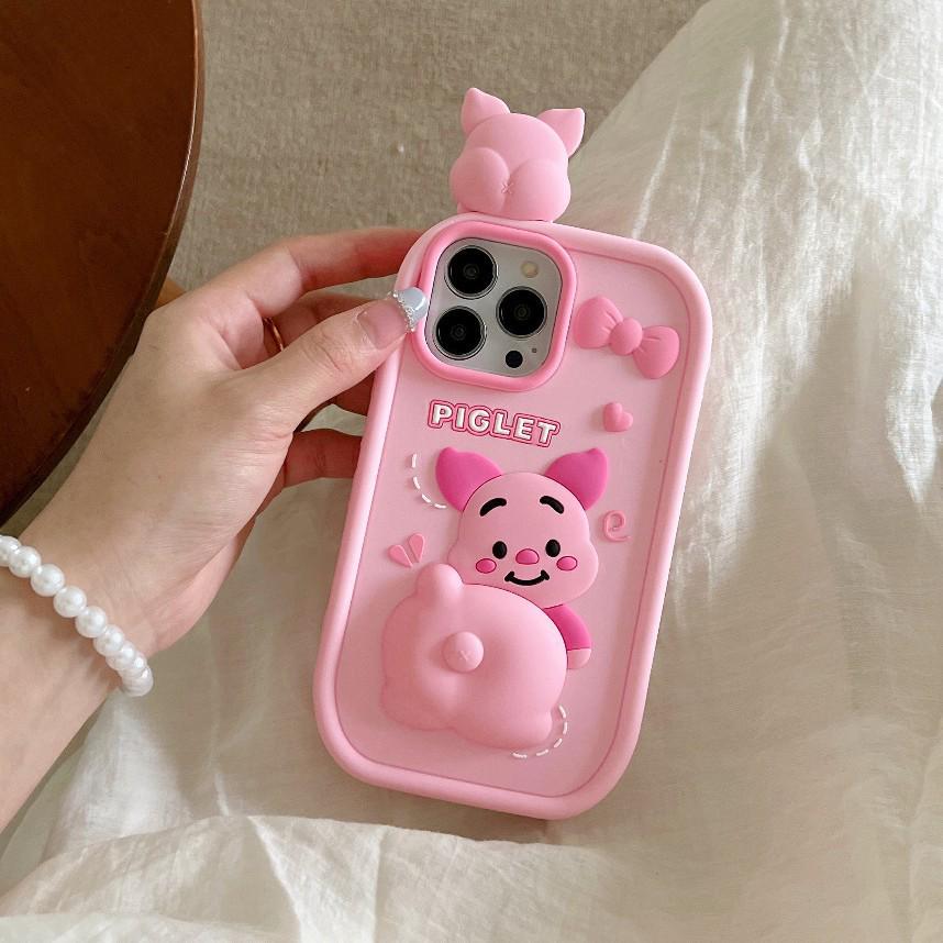 Premium Pigskin 3D Phone Case for iPhone 17/16 Pro Max/15 Air