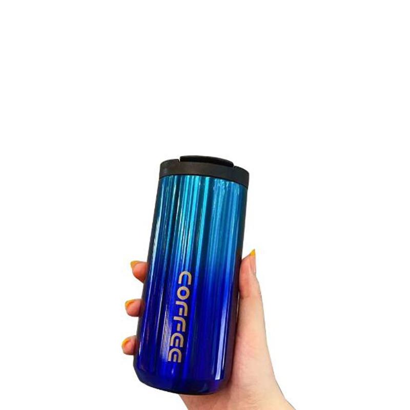 New 350/500ml Travel Coffee Mug Double Stainless steel Coffee Thermos Mug Portable Car Vacuum Flasks Thermo Cup Water Bottler